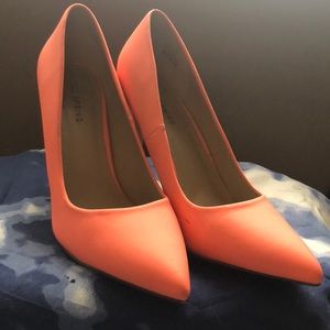Coral heels